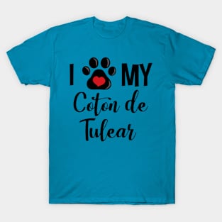 I Love My Coton de Tulear T-Shirt